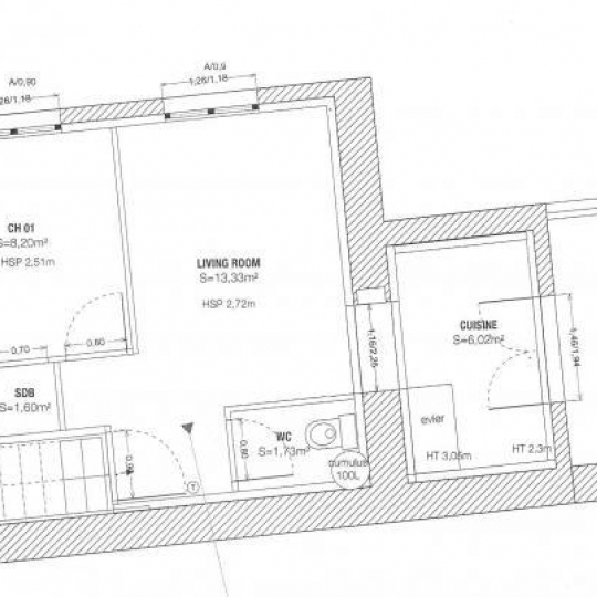  Annonces VILLEFRANCHE : Apartment | SAINT-TRIVIER-SUR-MOIGNANS (01990) | 32 m2 | 99 000 € 